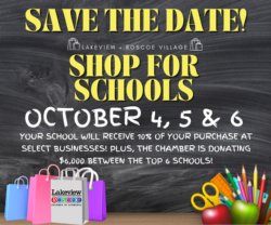 Shop for Schools flyer